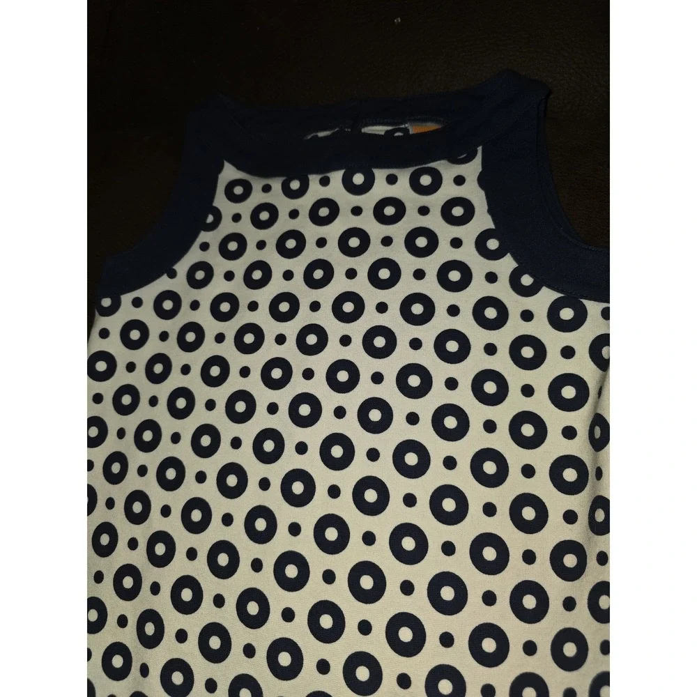 Gymboree parisian‎ afternoon navy white dress size 6